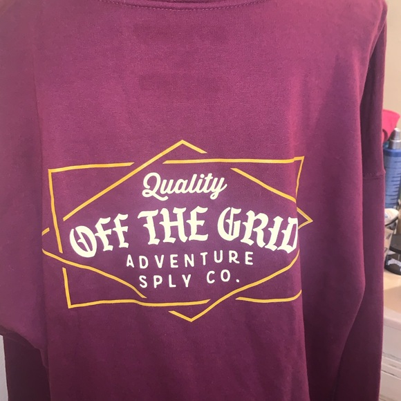 Men’s OFF THE GRID a zip up hoodie xxl - Picture 5 of 6